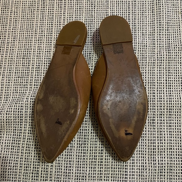 Madewell the Emilia Mule in English Saddle Leather, Size 10 - Picture 6 of 6